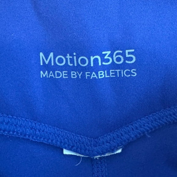 MOTION365 FABLETICS BLUE LEGGINGS - Picture 7 of 7
